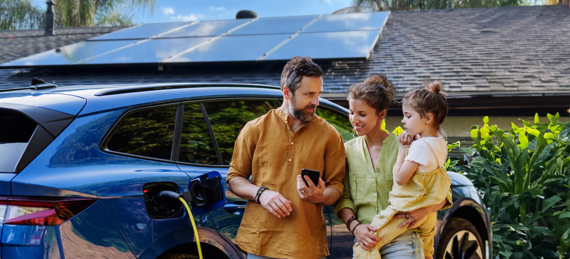 Level2 EV Charger Home Solar